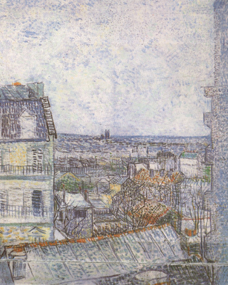 View of Paris from Vincent